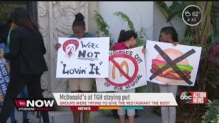 Consumer group demands TGH kick out McDonald's