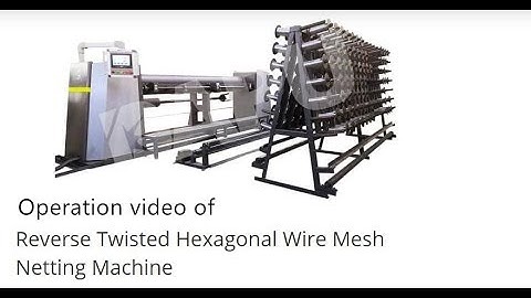 Straight and reverse twisted hexagonal wire mesh weaving machine for chicken cage or building use