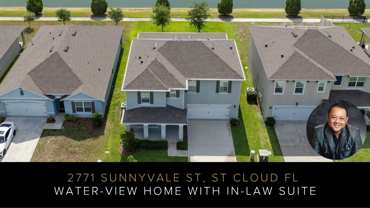 2771 Sunnyvale St, St Cloud FL | Pond-View Home with...