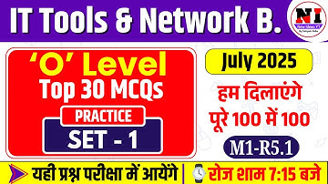 M1-R5.1 | O-niveau 2025 | Oefenset IT-hulpmiddelen - 1 | O-niveau examenvoorbereiding juli 2025