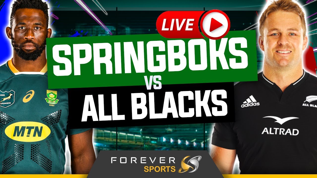 SPRINGBOKS VS ALL BLACKS LIVE South Africa vs New Zealand Watchalong Forever Rugby