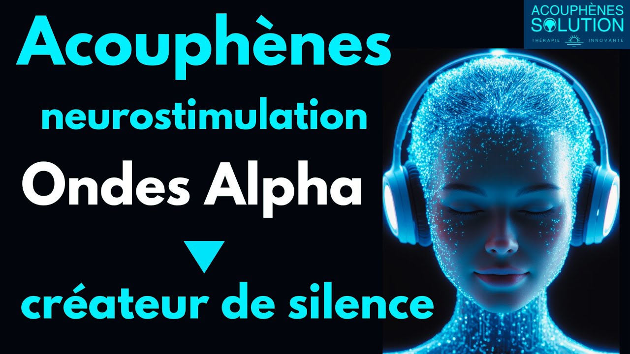 Acouphènes Thérapie de guérison : Ondes Alpha Neurostimulation  + musique bruit  blanc = le silence