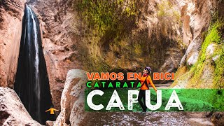 VAMOS EN BICI 🚴 Catarata Capua en Yura | Manejando en carretera 😱 |EnRutaAQP