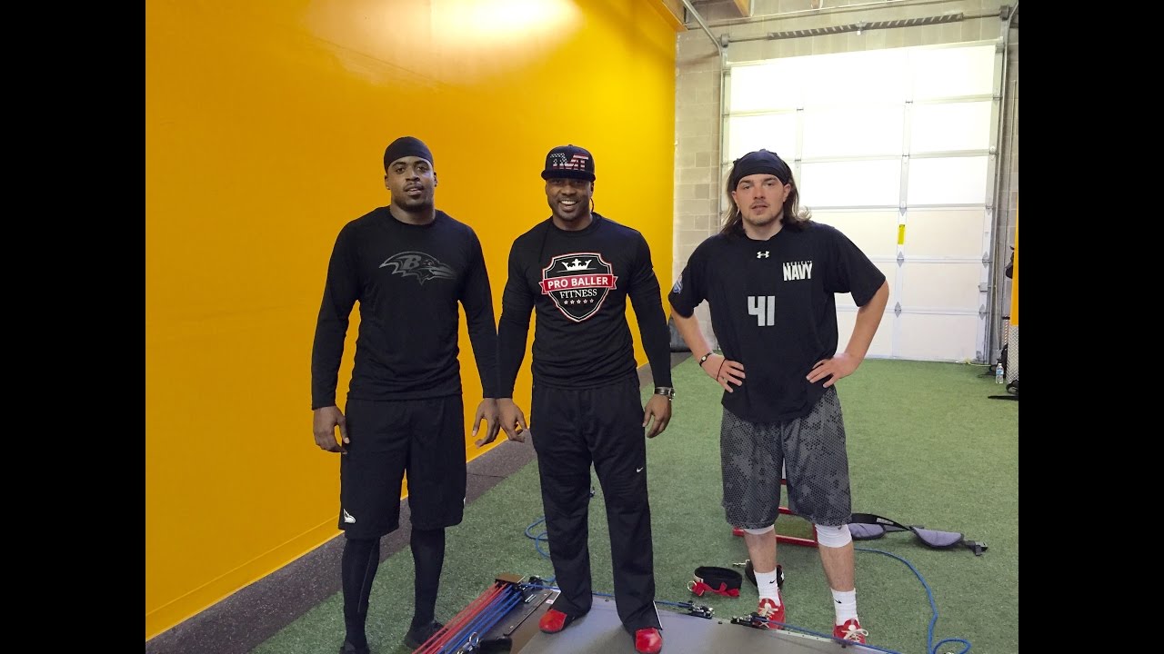 Pro Football Players Speed & Agility Training - YouTube