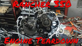 Honda Rancher 350 Engine Teardown