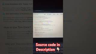 🎨 Stunning Holi Animation with Radha Krishna 🌸 | FREE Source Code! 🚀✨ #holi2025 #coding #htmlcss