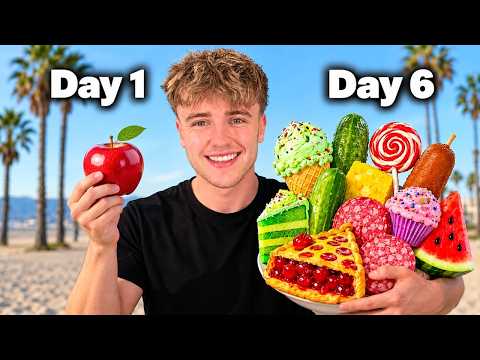 I Ate Like "The Hungry Caterpillar" For 7 Days