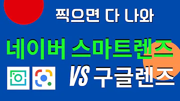 구글 렌즈와 네이버 스마트 렌즈 비교