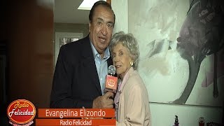 Entrevista Evangelina Elizondo con Gustavo Alvite en Radio Felicidad