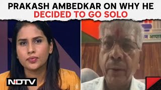 Prakash Ambedkar Latest News | Prakash Ambedkar Explains Why He Decided To Go Solo In Lok Sabha Poll