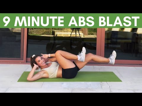 9 Minute Amazing Abs (perfect for quarantine!)