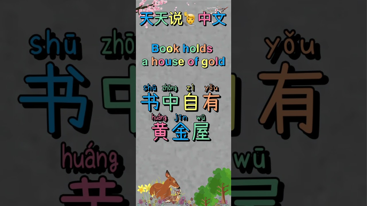 天天说🙋中文“书中自有黄金屋”‪@LearnEnglishwithBobtheCanadian‬ ‪@ariannitalagringa‬  ‪@LikeNastyaofficial‬ - YouTube