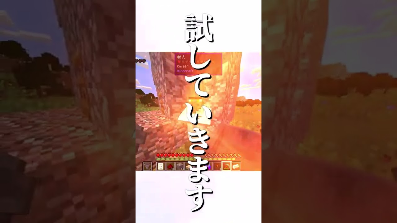 10秒でマイクラ season2 #short #minecraft #マイクラ #17 #ゆっくり実況 #マインクラフト #まいくら #マイクラ  #minecraftshorts