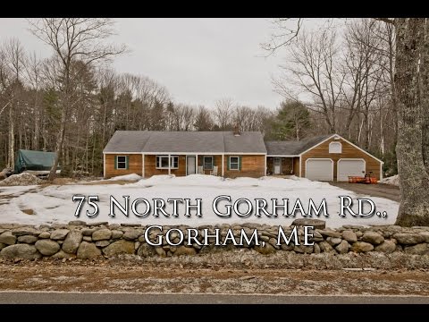 75 North Gorham Rd., Gorham, ME home video tour