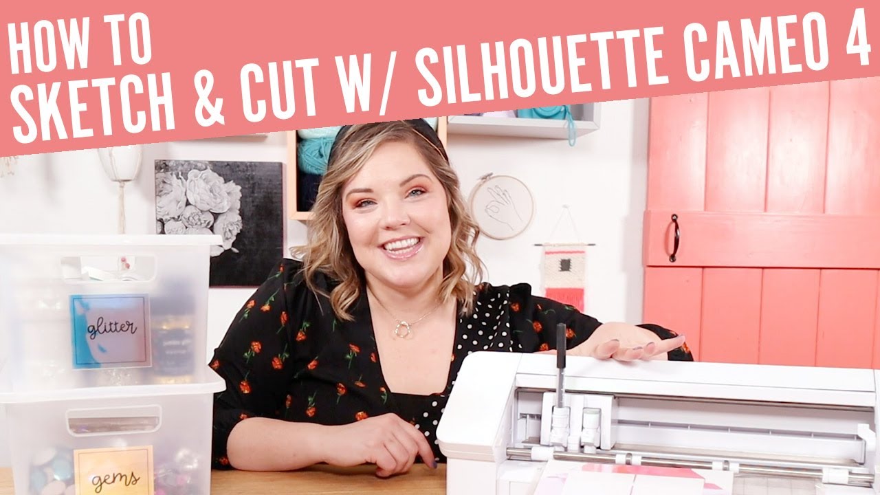 Как делать наброски и вырезать с помощью Silhouette Cameo 4 или Portrait 3