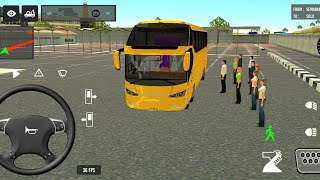 Euro Bus Driving Game Public Transportation 2024 - Indonesia Bus Simulator Android Gameplay #3 screenshot 1