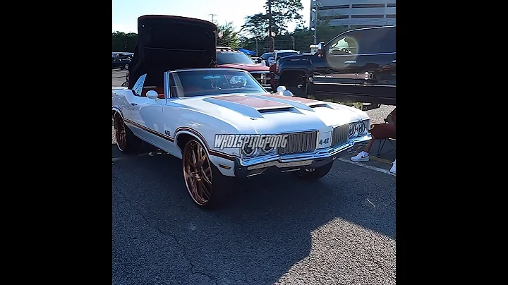 Cutlass 442 on rose gold forgiatos