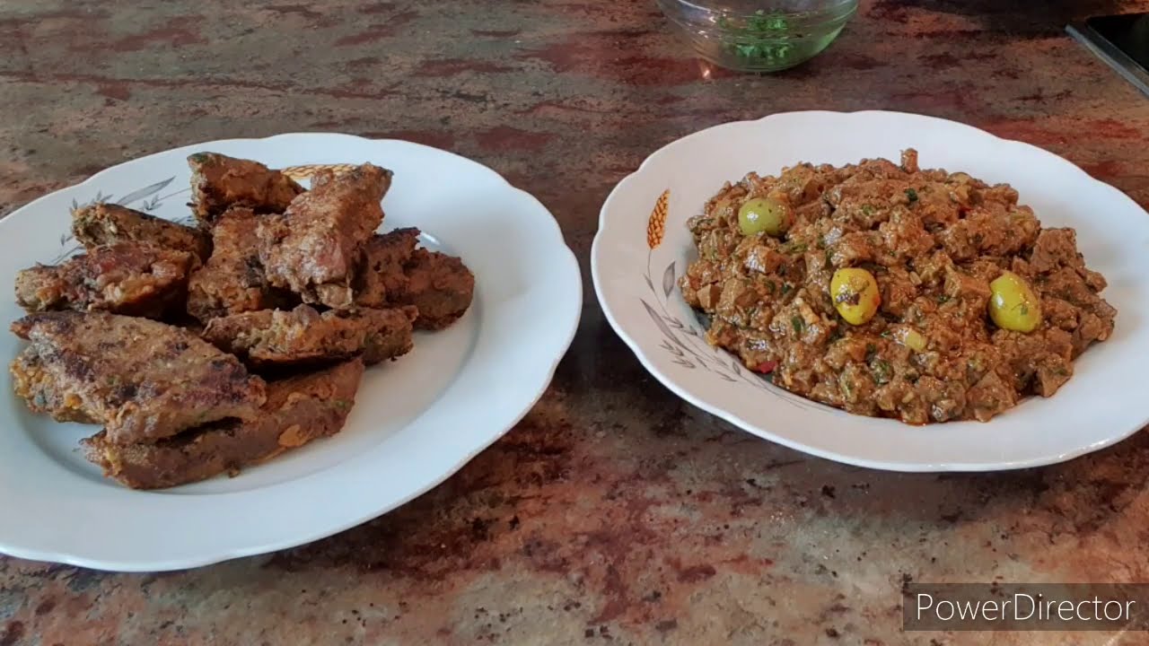 الكبدة مشرملة بالطريقة الفاسية راءعة المذاق 👍