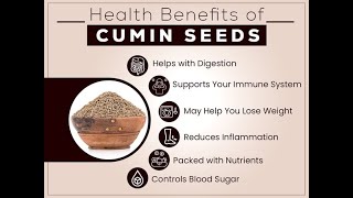 Know your ingredients - Episode 21 - Health Benefits Of CUMIN SEEDS (JEERA) #cuminseeds