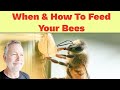 Beekeeping | What, When & How To Feed Your Bees. Don't Do It The Wrong Way!