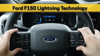 Ford F150 Lightning Steering wheel and cluster | F150 Lightning Technology