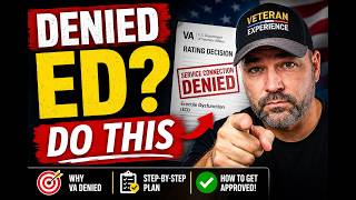 VA Denied Erectile Dysfunction Here's How To Win The Claim
