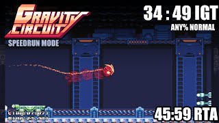 Gravity Circuit Speedrun Any% Normal IGT 34:49 | RTA 45:59