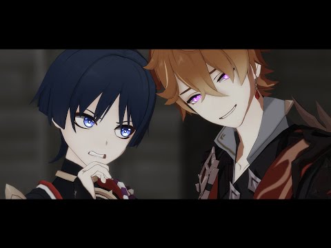 【Genshin Impact MMD】S.I.U.【Scaramouche/Tartaglia】