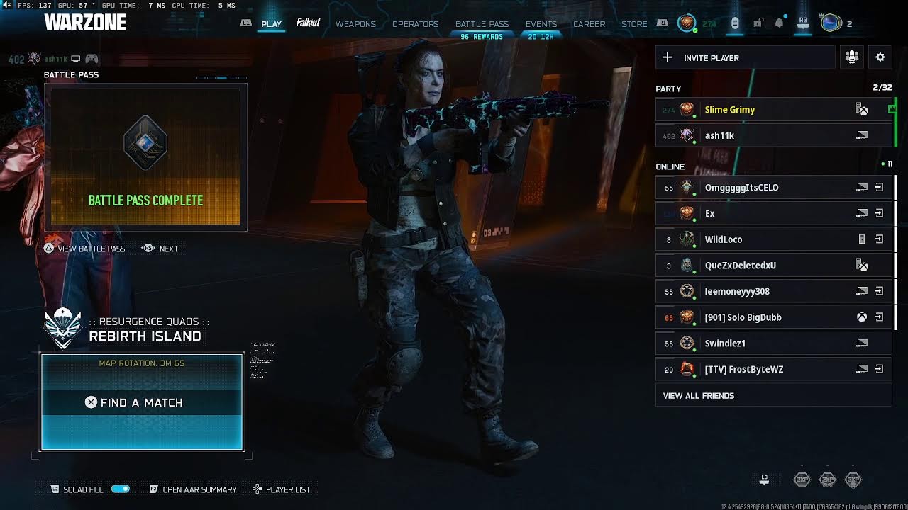 1v1 or 2v2 Resurgance kill race