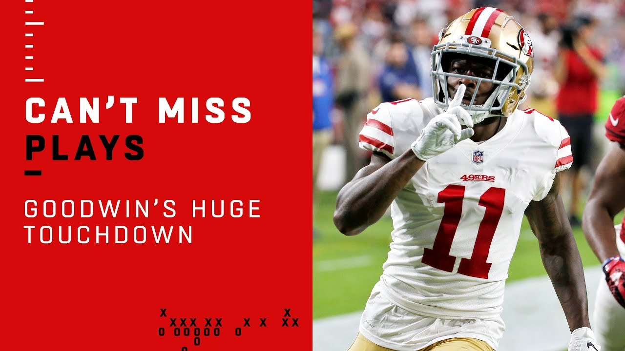 Marquise Goodwin Turns on the Jets for a TD!
