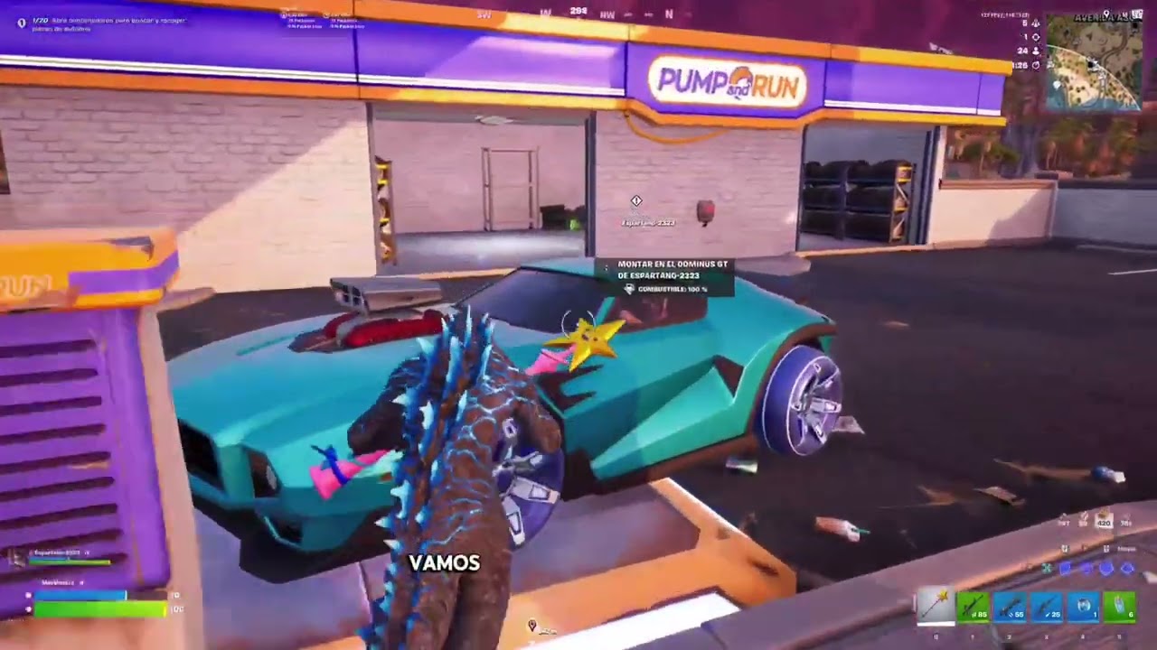 Probando la nueva season de fortnite, q barbaridad!!!!🥵🥵