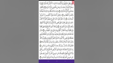 سورة (ص) ص 454 من آية 17- 26 للحفظ والمراجعة . Holy Quran.
