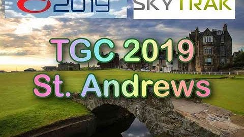 TGC 2019 SKYTRAK Golf Simulator - British Open / St Andrews
