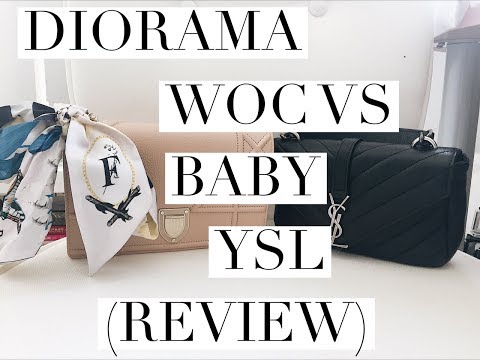 DIORAMA WOC vs YSL BABY COLLEGE BAG (REVIEW + COMPARISON) | Tass