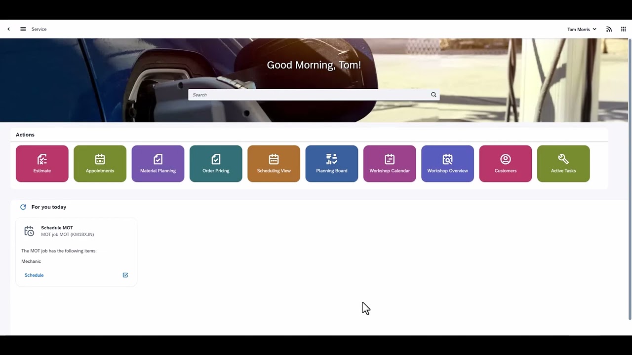 03   Schedule Jobs - Workshop Manager