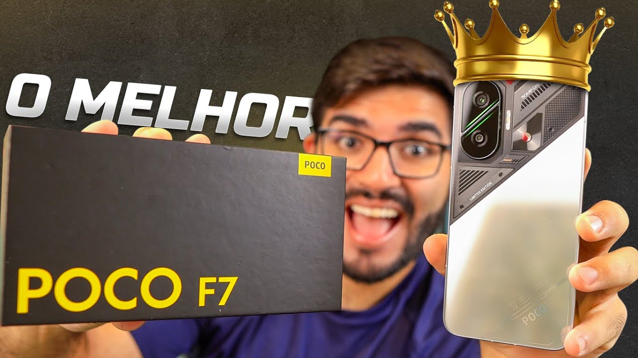 CHEGOU! Novo POCO F7 é o verdadeiro "MATADOR" de TOPs de Linha e custa bem menos!