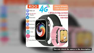 4G Smart Watch Kids GPS WIFI Video Call SOS APP Download Child Smartwatch Camera Monitor Tracker Loc