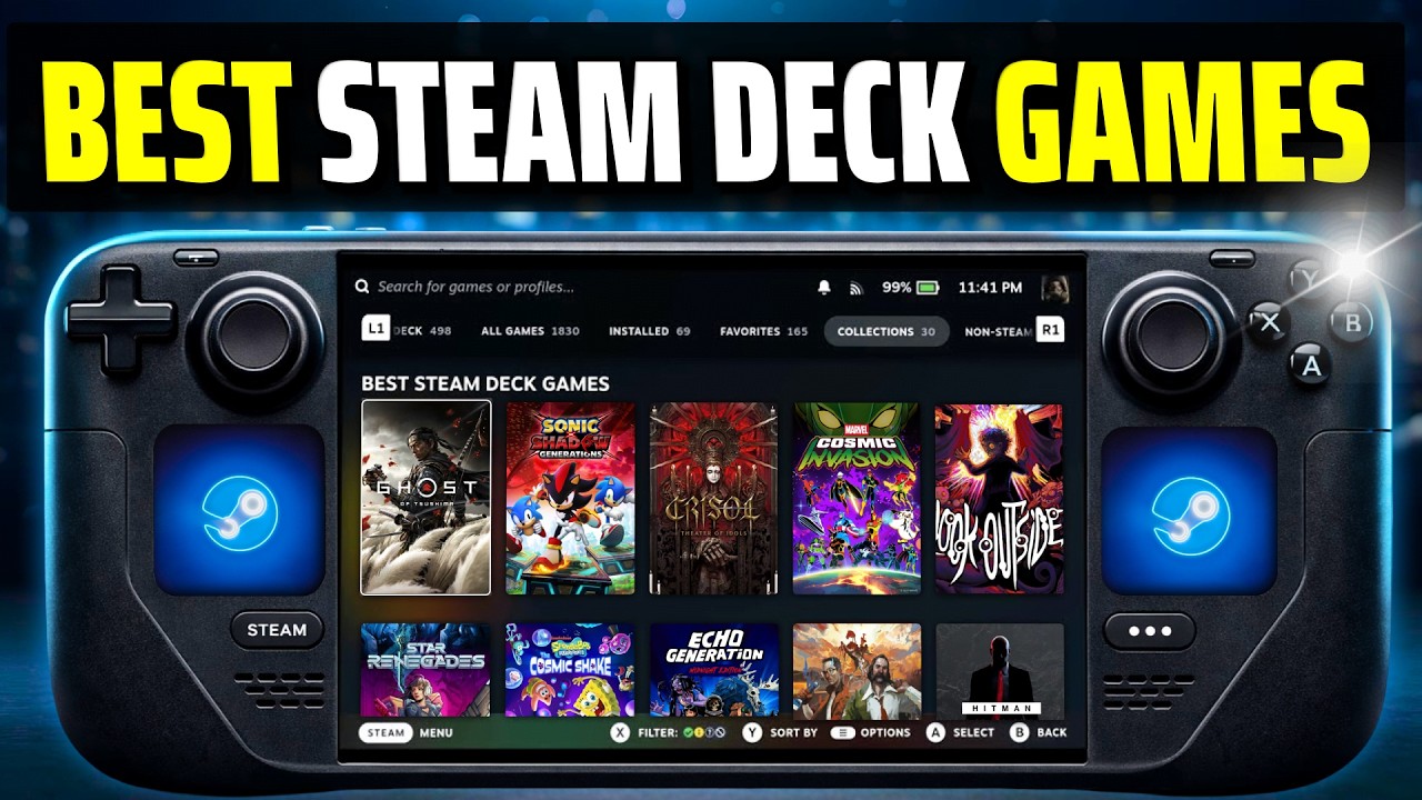 15 AMAZING Steam Deck Games You Should Play RIGHT NOW! - YouTube