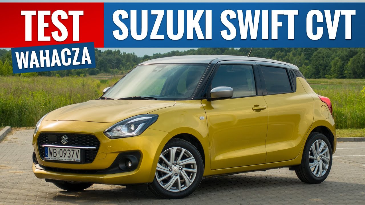 Suzuki Swift CVT 2021 - TEST PL (1.2 DualJet 83 KM) Warto zapłacić za automat?