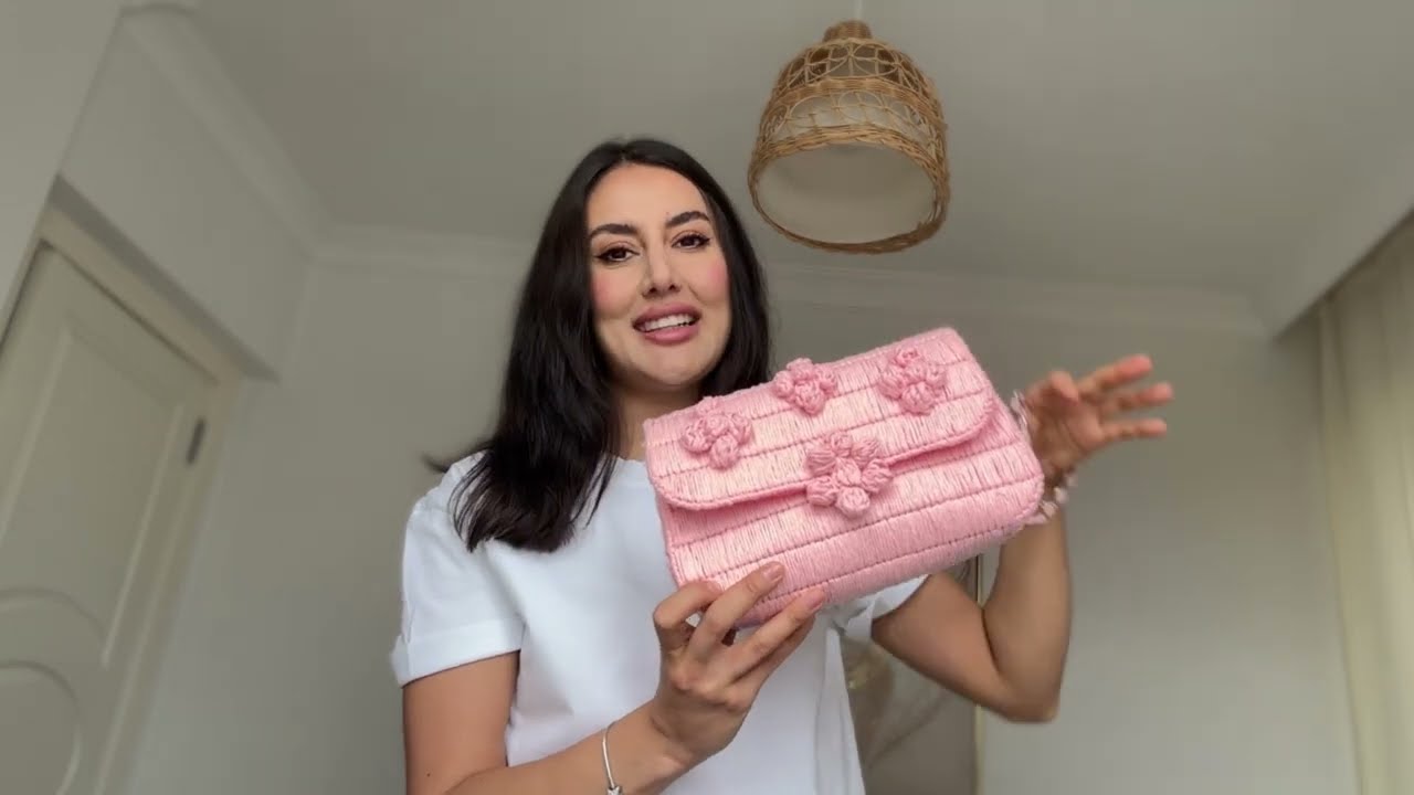 Kanvas çanta yapımı/ plastic canvas bag