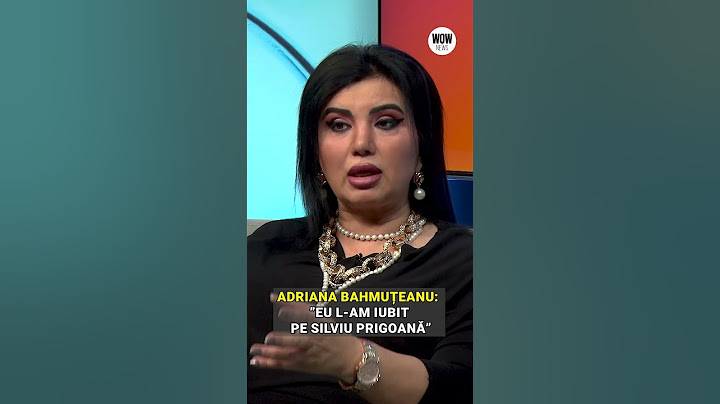 Adriana Bahmuțeanu regretă moartea lui Prigoană