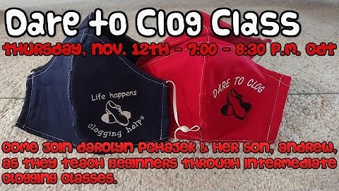Dare to Clog Class - Nov 12th, 2020