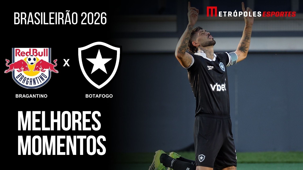Red Bull Bragantino 1 x 2 Botafogo | Melhores momentos | Brasileirão ...