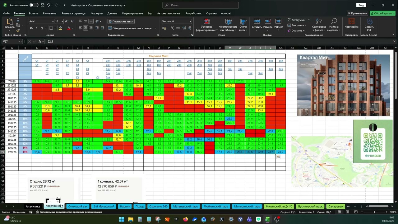 Цены на новостройки ПИК. Часть 1. 04 марта 2026 года. В поиске неожиданных скидок.