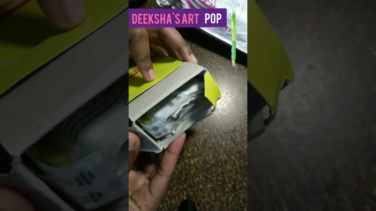 Unboxing Camlin Klick Pen Pencil And Lead Tubes Box Pack Of 10 