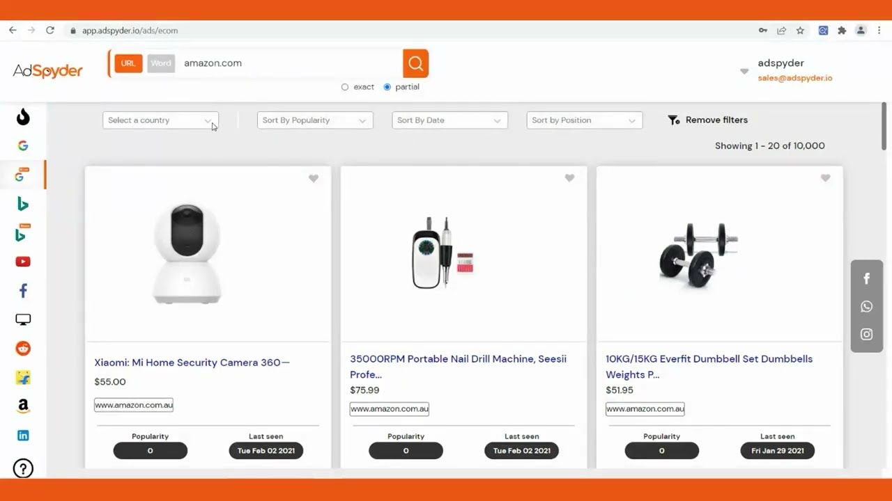 AdSpyder | Understanding Ad Filters