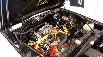 1973 Javelin AMC 360 Engine Warm Start Idle Timing