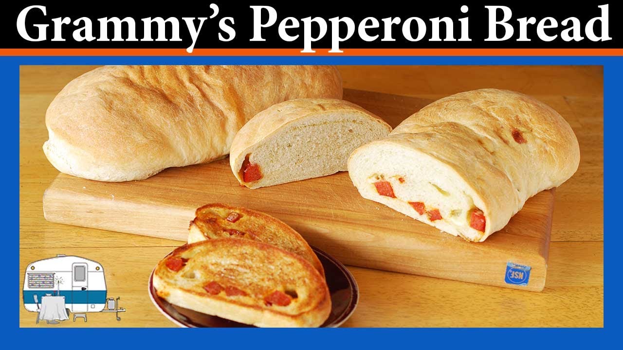 How to bake Pepperoni Bread YouTube
