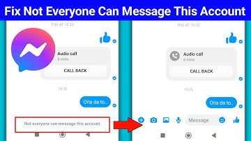 How to Fix Not Everyone Can Message This Account On Facebook Messenger Problem Solve