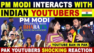 PM MODI MEETS RJ RAUNAC, TECHNICAL GURUJI &amp; TOP INFLUENCERS OF INDIA | PAK YOUTUBERS CRYING | SANA